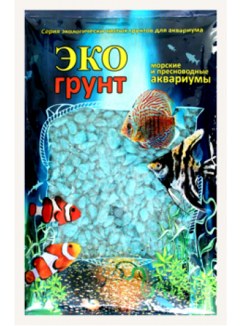 Цветная Мраморная Крошка Бирюзовая (5-10 мм, 3,5 кг)  